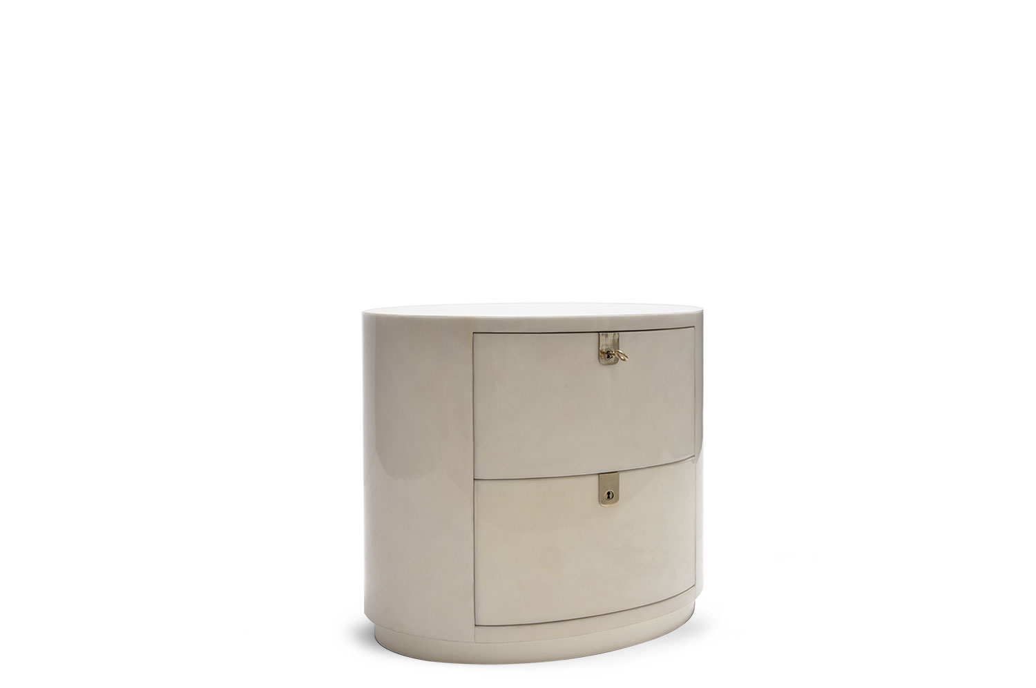 Oval Bedside Table 0