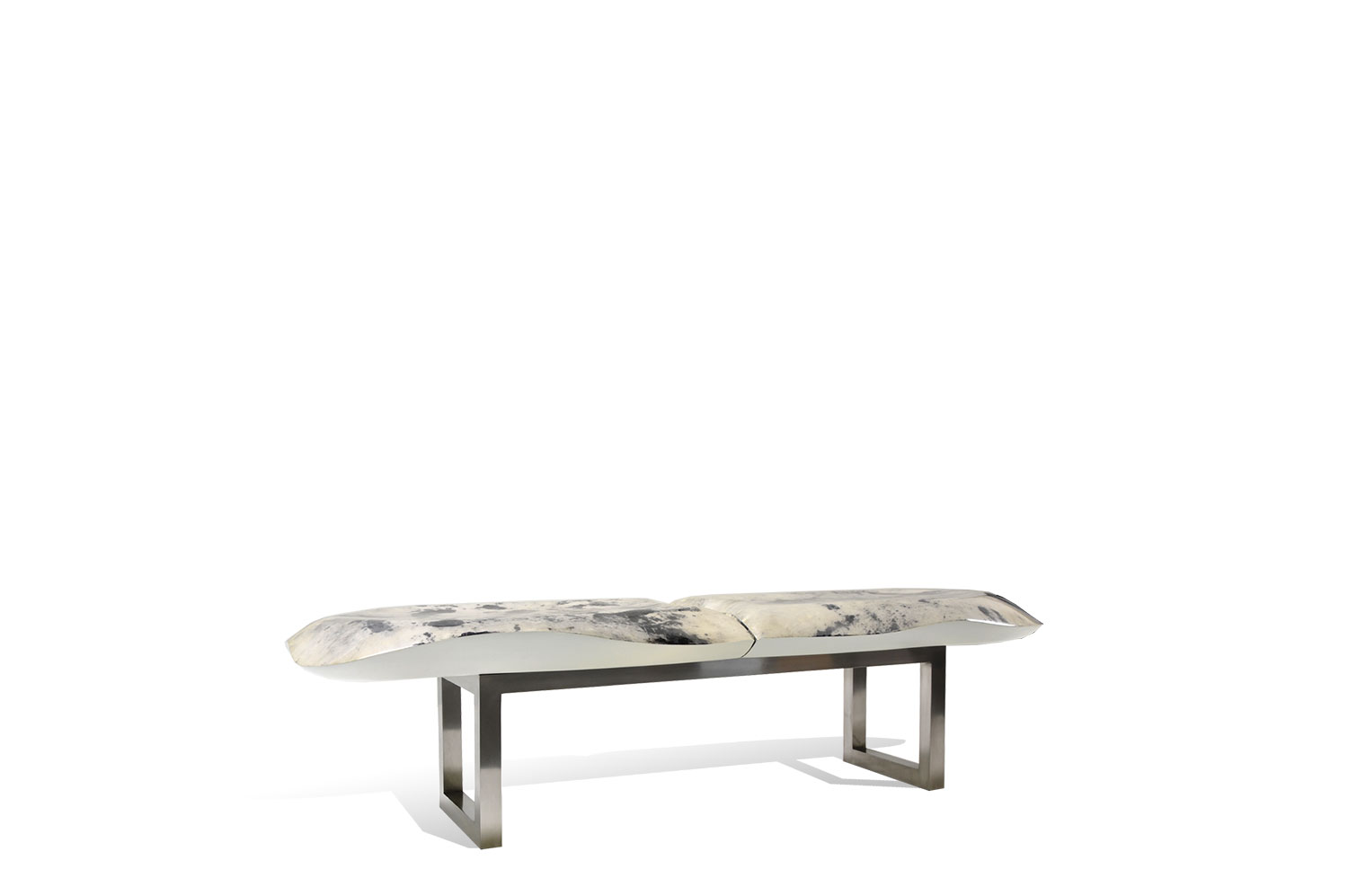 Molded Bench - Stainless 0